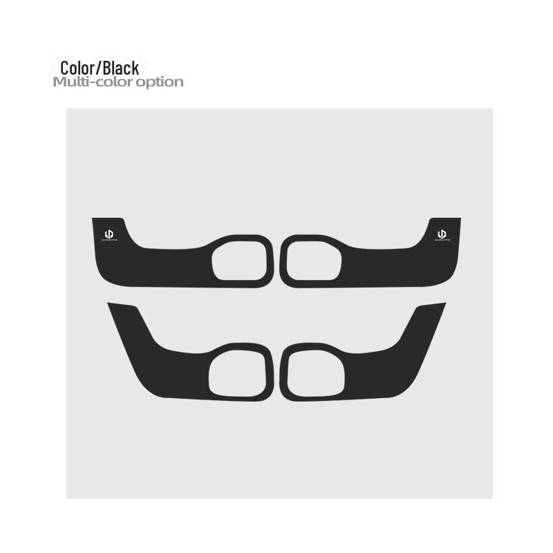 Leapmotor C10 Door Kick Pad: Anti-Scratch, Wear-Resistant Leather Interior Protector.