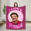 Jose Pedro Balmaceda Pascal Flannel Blanket  Super Warm Bedding Throws for Home Decor Travel Novelty Bedspread Sofa Bed Cover