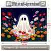 Party Backdrop Floral Flat Banners Spooky Ghost Celebrations Wedding Enthusiasts Photo Background Decor Front Door Decor