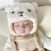 Soft Baby Bear Hats Warm Infant Beanie Cap Cute Newborn Bonnet Hats  Boys Girls