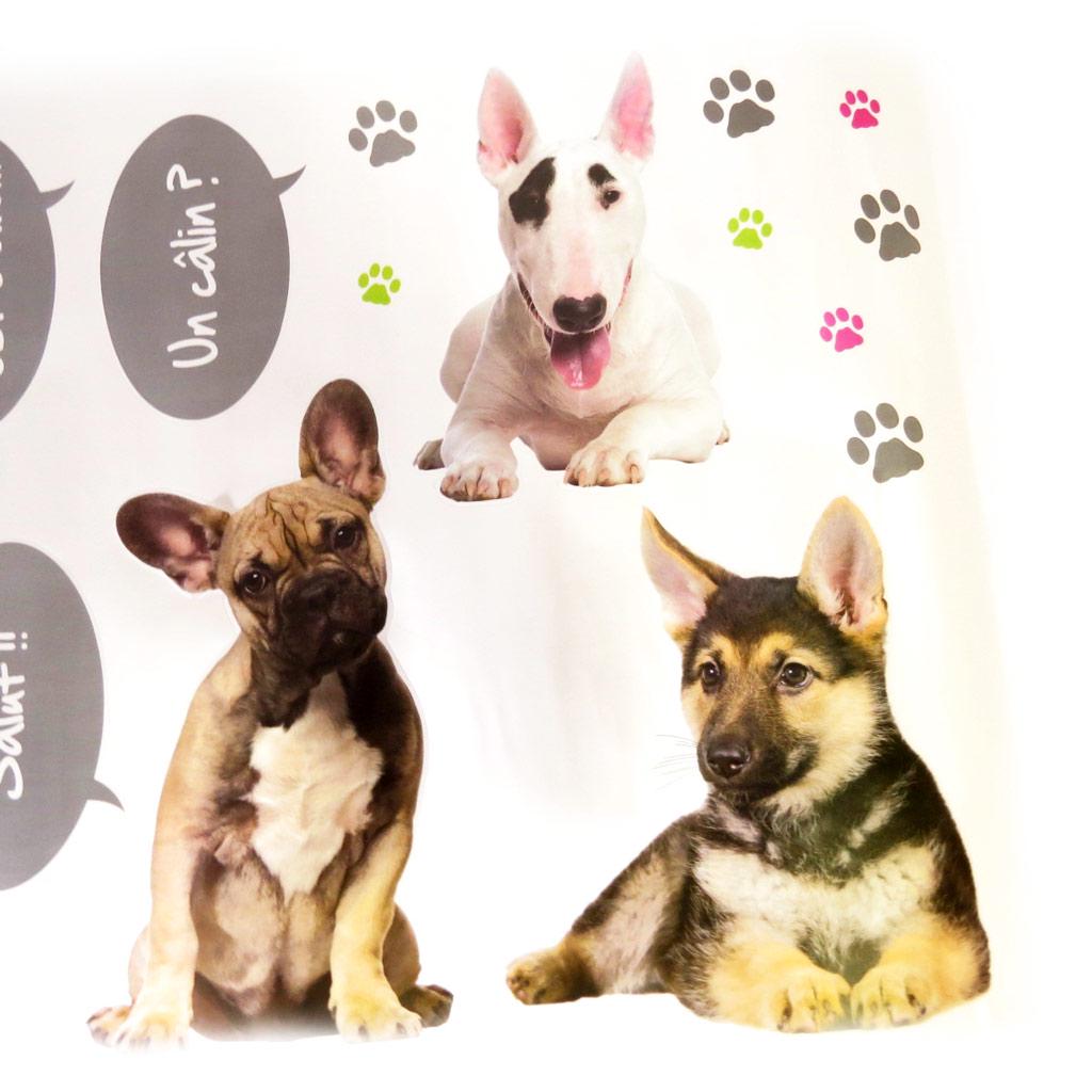 Les Trésors De Lily [L2471] - Лист наклеек «Любовь к животным» собаки (50х70 см)