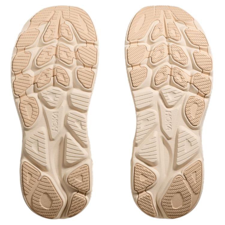 HOKA ONE ONE CLIFTON 10 Slip Resistant Low top Casual Running Shoes Women's Beige 1162050-VCH