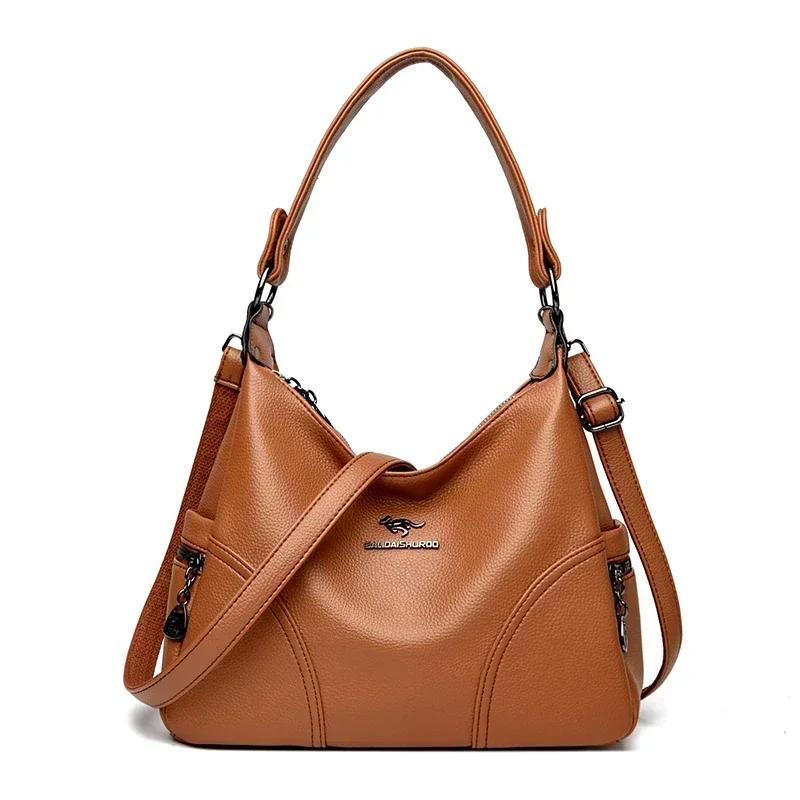 Новая большая сумка кроссбоди для женщин, сумка-ведро на одно плечо, сумки для женщин, дамские сумки