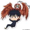 Акриловые брелоки для Jjk Kirara Hoshi Rika Orimoto Yuta Okkotsu Hakari Kinji Q Version Периферийный акриловый брелок для ключей автомобиля