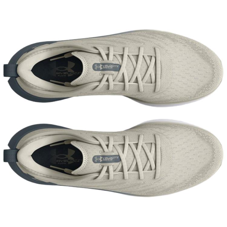 Under Armour Velociti 3 Breeze White Quartz Gravel Men Sneakers Cream 3027519-300