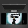 Anis Hadj Moussa Mouse Pad, Large Gaming Desk Mat, Non-slip XXL Mousepad for Laptop & Tablet, Mini PC Playmat with Stitched Edges