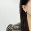 Dieuamour 14-каратное золото Шпилька Hervé Bold Серьги с одним щелчком