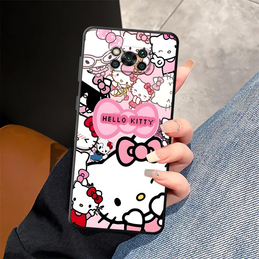 Cartoon Hello K-Kittys Case for Xiaomi Poco F8 C61 C75 F3 C71 M5 M3 M4 M7 Pro X3 X4 X5 X7 Pro C50 F1 Funda Phone Cover