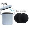 1/5Pcs Compost Bucket Activated Charcoal Filter Trash Can Bin Deodorant Cotton Pad Kitchen Car Refrigerator Odor Absorbing Purifying Deodorizer Sheet