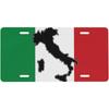 High Definition Metal Tin Sign MultiCountry National Flags License Plate Style Vintage Wall Art Decor for Home Garage Bar