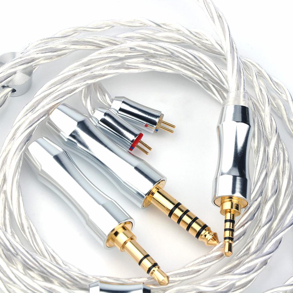 THIEAUDIO EST 100 нитей литцендрат 5N посеребренный OCC кристалл наушники модернизация кабель разъем штекер мягкий кабель стойкий к окислению оригинальный кабель для