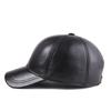 Зимняя мужская бейсболка на открытом воздухе из искусственной кожи, шляпа для гольфа, водонепроницаемая ветрозащитная спортивная кепка