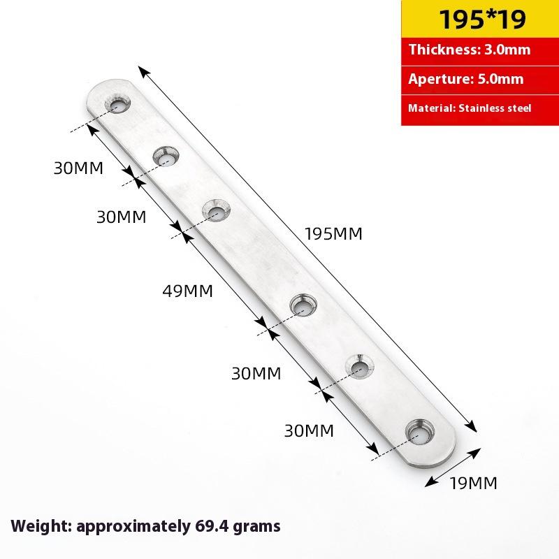 10/5/2 шт. Утолщенный угловой код из нержавеющей стали, соединитель для сращивания деревянных досок, пластина для слоев, L-образный 90-градусный прямоугольный кронштейн
