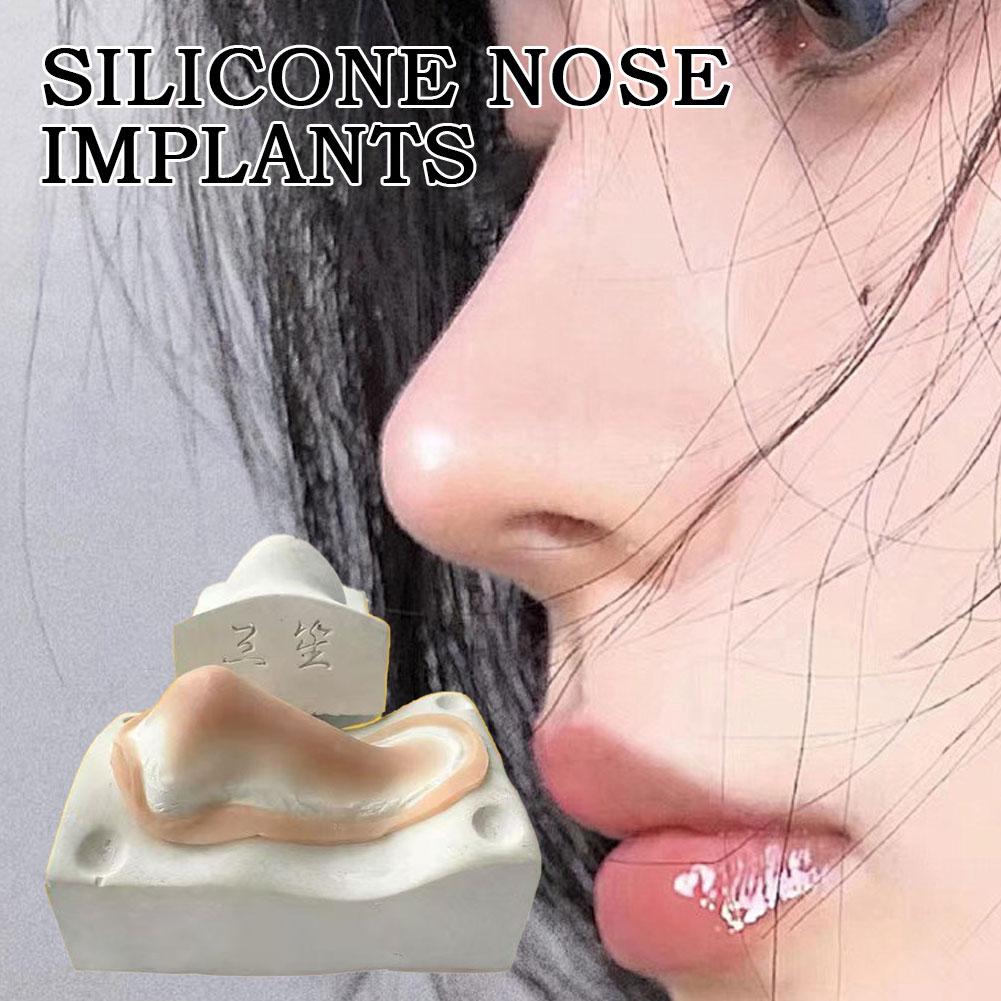 Протез носа из силикона с протеином Многоразовый силиконовый fake nose kit Косплей Сценический макияж Многоразовый костюм Лицевой протез