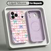 Милый разноцветный чехол с бантами для iPhone 17 Pro Max Магнитный для Magsafe Жидкий силиконовый чехол для iPhone 16 15 14 13 Pro Max