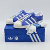 JR2702 A BATHING APE originals Superstar Синий Обувь Белый Off (Мужской)