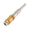 Screw Bits Electromagnetic Chrome Vanadium Steel 6.35mm Universal Screwdriver Bit for Home Decoration Gold