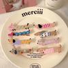 3pcs/set Cute Cartoon Dog Hair Clips Sweet Funny Children Barrettes Headwear Girls Kids Hair Accessories
