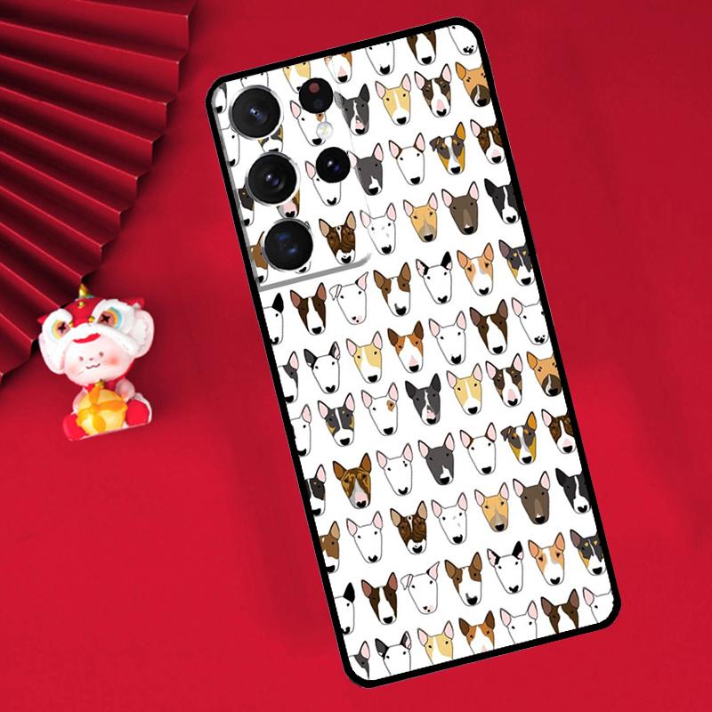 English Bull Terrier Case For Samsung Galaxy S24 S26 Ultra S21 S22 S20 S23 S25 Ultra Plus S10 S25 FE Cover Funda