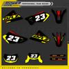 PowerZone Custom Team Graphics Decals Stickers Kit For SUZUKI DR650 1996-2014 2015 2016 2017 2018 2019 2020 2021 Decal 006