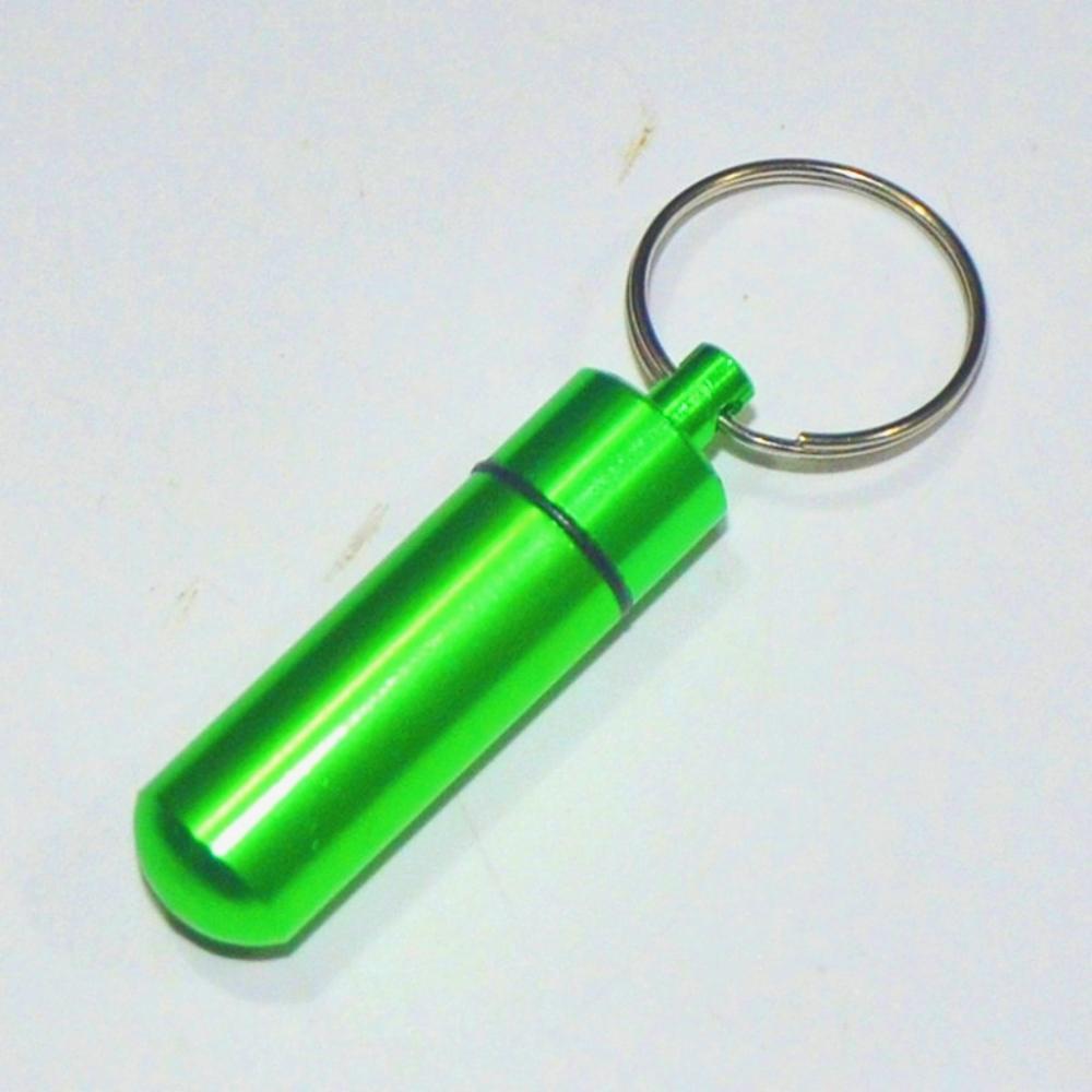 Outdoor Waterproof Pill Box Bottle Keychain