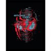 Spiderman: Miles Morales Glitch Framed Poster