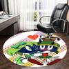 Marvin the Martian & Space Girl Chair Mat Round Carpet   Home Decor, Sofa Rug, Office Mat, Gift for All Rooms0226b