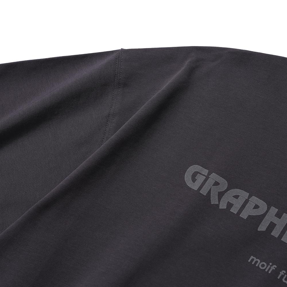 MOIF [Ss25] 404 Gnf(B) H/S Tee / Charcoal