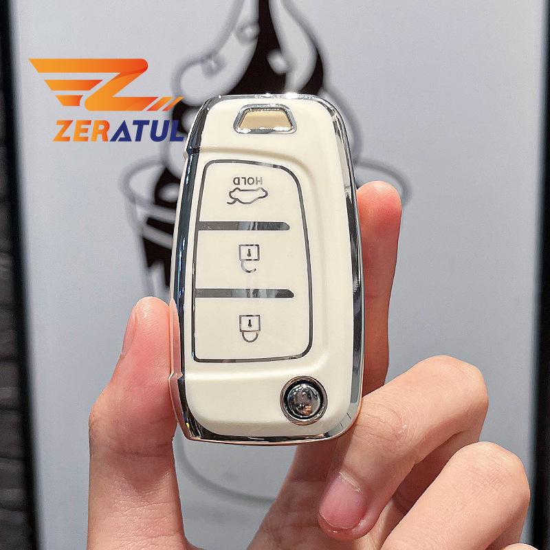 Для Hyundai Sonata Santafe Verna Tucson Celesta Accent Creta Kona Elantra Solaris I30 I35 I40 Ix35 ТПУ Чехол-футляр для автомобильного пульта ДУ