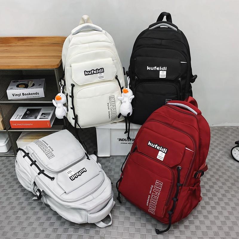 Студенческий рюкзак большой емкости с буквенным принтом, мужская спортивная дорожная сумка для спорта на открытом воздухе, женский компьютерный рюкзак