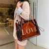 Tote Bag Large Capacity Transparent Jelly Shoulder Crossbody Bag Trend Large Bag New Korean Version Of The Bag Female