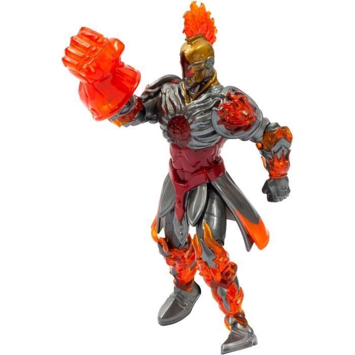 Coffret figurines - GORMITI - Scion et Gormiti associé Feu - Zane et Fireon - 15 cm - À partir de 4 ans - GRV192