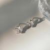 Sparkle Butterfly Earrings for Women, Luxury Tiny Double Butterfly Studs, Summer Trendy Fashion Jewelry