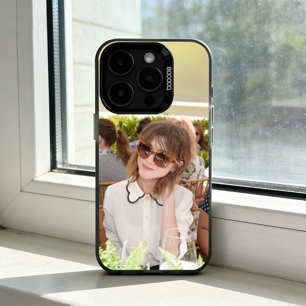 Ретро Шик Наталии Дайер Чехол для телефона iPhone 17,16,15,14,13,12,11 Plus,Pro Max,XS,Цветной Серебристый Чехол для телефона Funda Cover