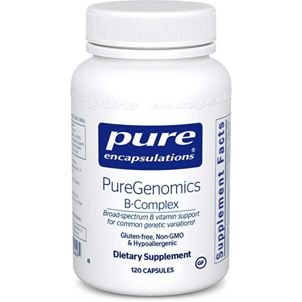 Pure Encapsulation Pure Genomics Капсулы B-комплекс 1 шт 120 таблеток