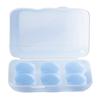 6Pcs Silicone Earplugs Noise Reduction Washable Waterproof Soft Reusable Hearing Protection Concerts Work Study Sleeping Silent Earplugs