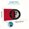 Feyenoord Rotterdam Print  Cushion Non-slip Laptop Tablet Big Mousepad XXL Mat Mini PC Playmat With Lock edge