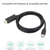 1.8M USB3.0 To HDMI-compatible Cable USB 3.0 HD TV Converter Adapter 1080P Projector Video Monitor Cable for Laptop PC Projector