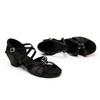 30-41Size Latin Dance Shoes Girls Child Women Salsa Tango Ballroom Dance Shoes Soft Bottom Heeled 3.5CM