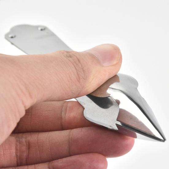 Зажим для глаз ананаса, нержавеющий, нескользящий, удобный для подвешивания, пищевой, трудосберегающий, из нержавеющей стали, острое лезвие для удаления глаз ананаса