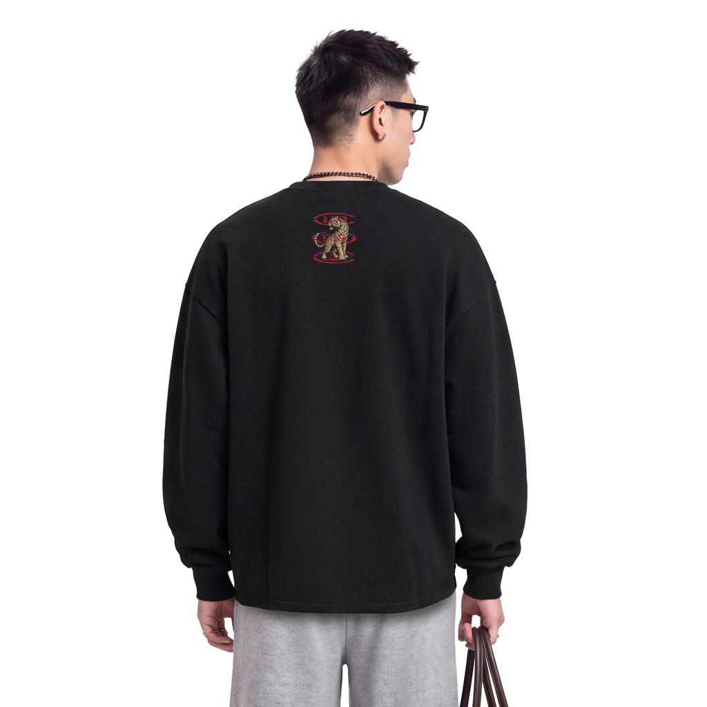 CLOT T Shirts Men's Crew Neck Moderate Straight Fit EL2630113A020073