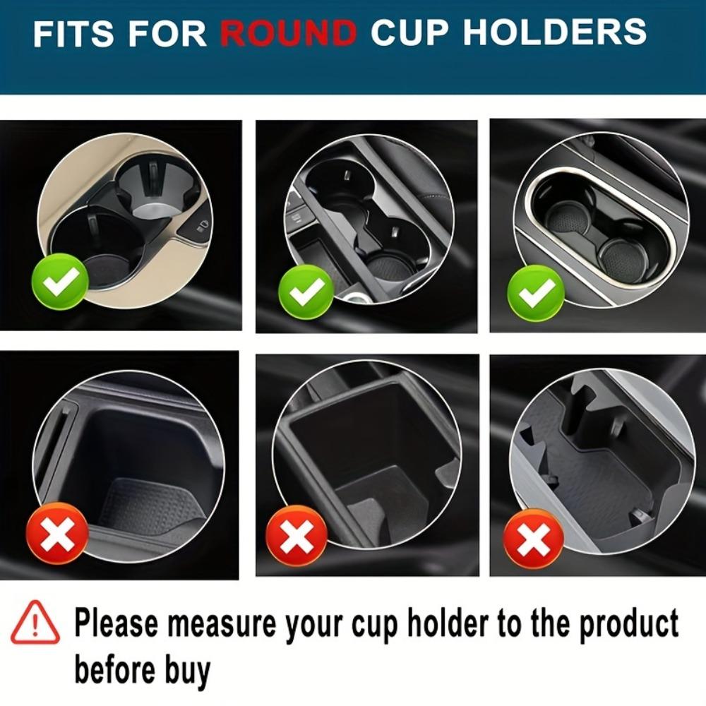 Adjustable Dual Cup Holder Multifunctional Drink Holder Adapter Car Cup Holder Expander Auto Car