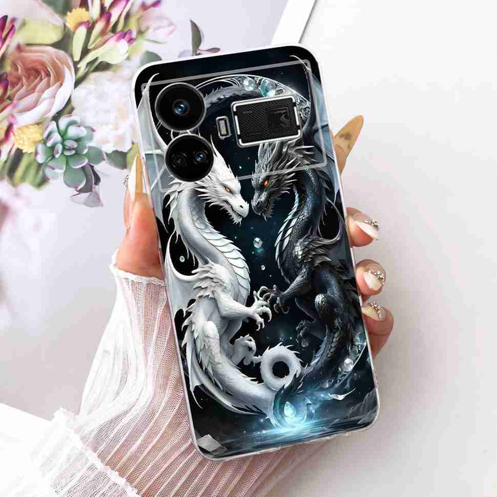 Colorful Fashion For Realme GT5 5G RMX3820 Case Silicone TPU Cover For Realme GT5 GT 5 240W 5G RMX3823 6.74" Bumper Phone Cases