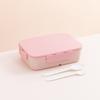 1pc 1200ml Flip-Top Lunch Box Portable Plastic Bento Box Portable Leakproof & Waterproof Design for Outdoor Use College Office