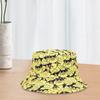 Fisherman Hat Flat Dome Wide Brim Yellow Duck Print Basin Hat Lightweight