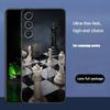 CHESS CHECK MATE For Samsung Galaxy S25 S24 S23 Ultra S22 S21 Plus S20 Black Soft Silicone Protective Case