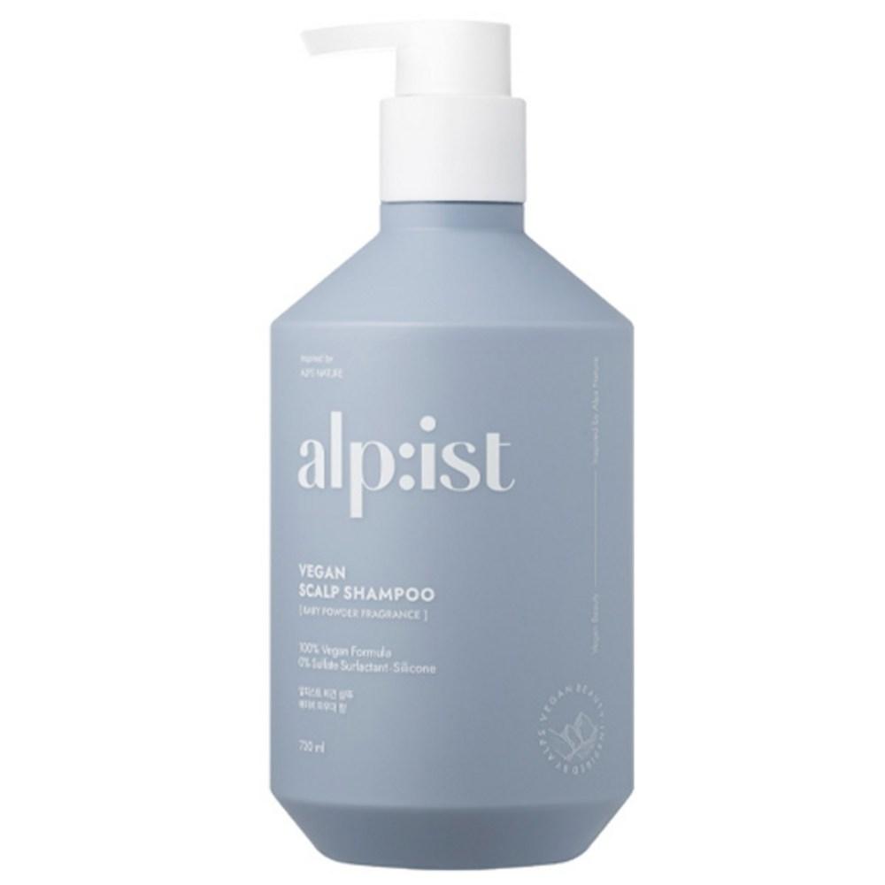Alpist Vegan Shampoo Baby Powder Scent 730ml 1 pcs