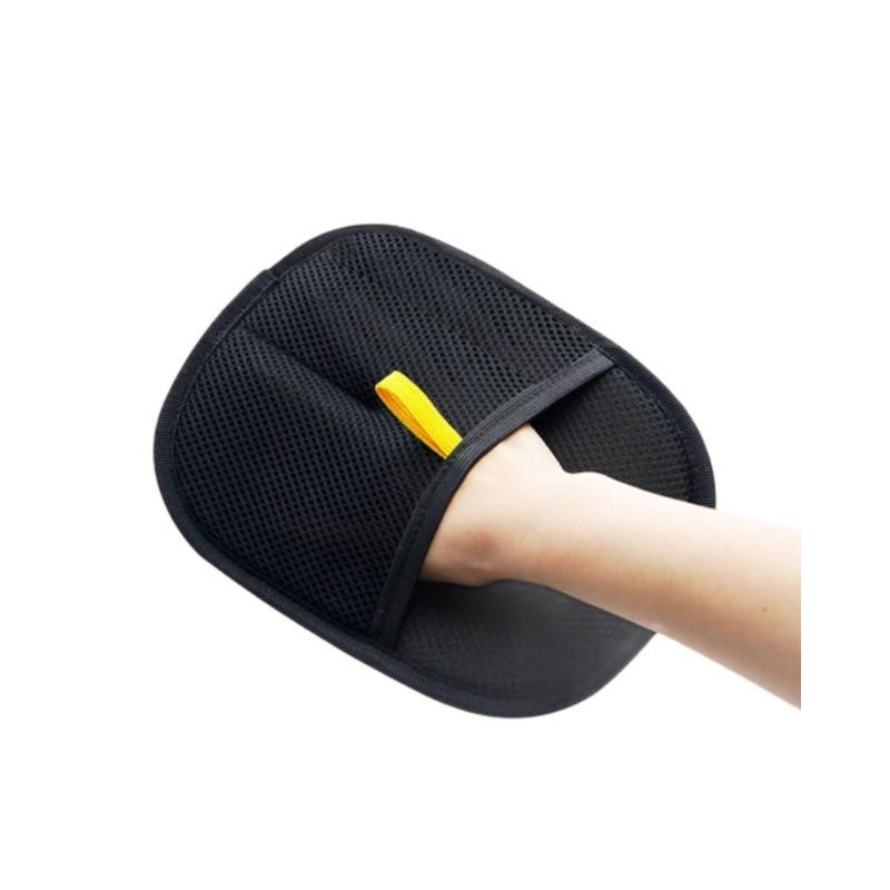 Electrostatic Gloves 2X Faster Hair Removal Washable Reusable for Cats Dogs Pet Grooming and Shedding Solution