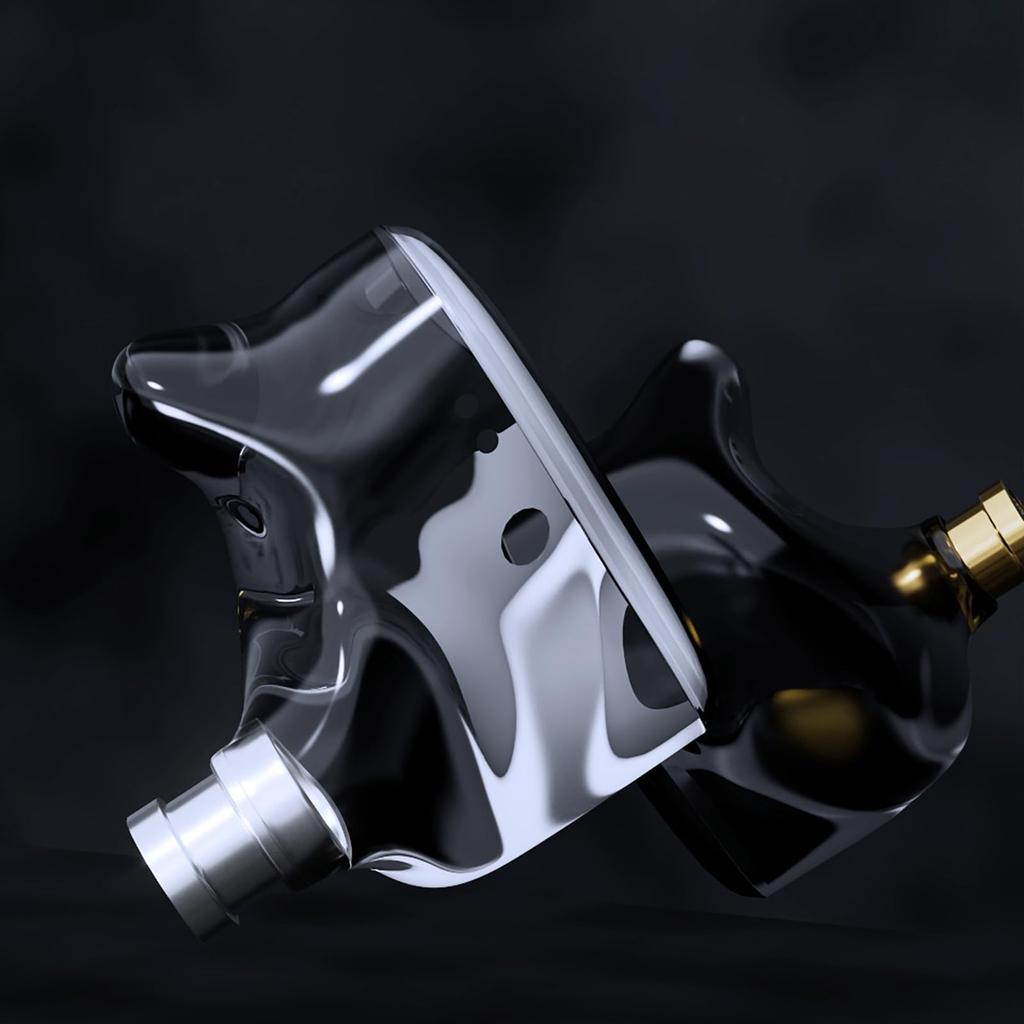 LINSOUL Hybrid Earphones Designed for Music Lovers Resin Material for Comfortable Wearing Carefully Tuned Structure Small Size Easy To Carry Anywhere