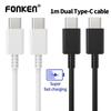 FONKEN Samsung Type C Cable Fast Charge Cable Type C To Type C Cable PD Cable For Samsung Galaxy Phone